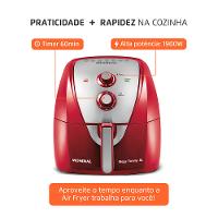 Fritadeira Sem Óleo Air Fryer 8 Litros AFN-80-RI Mondial - 8