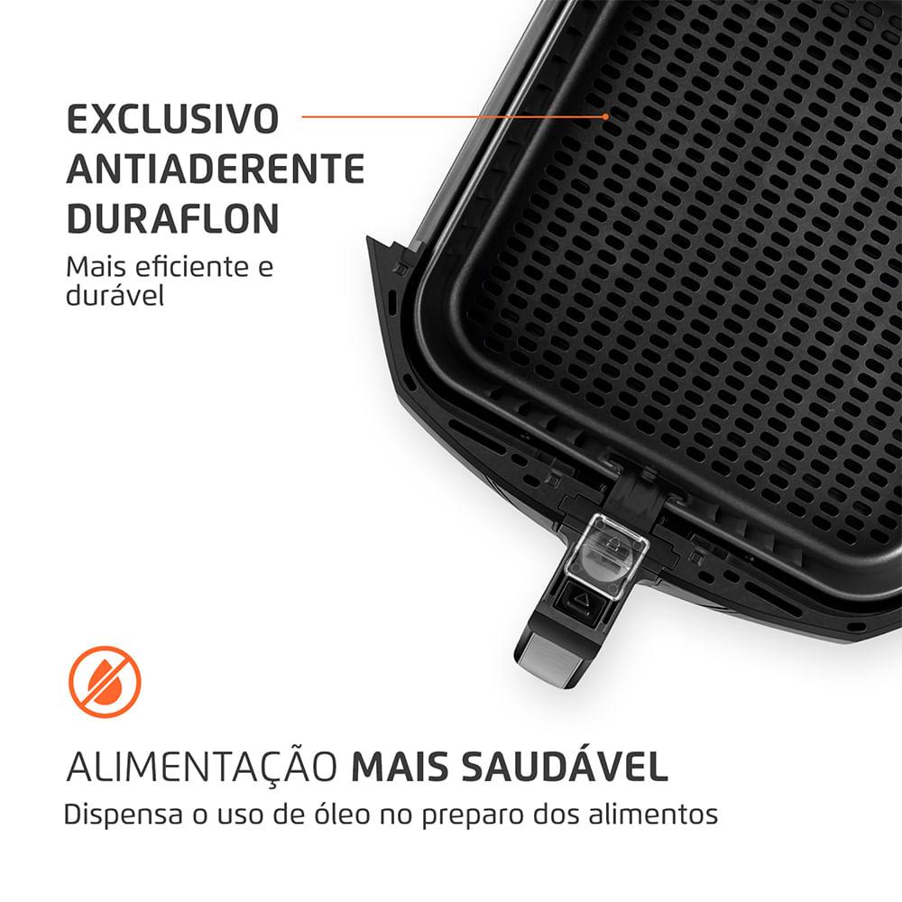 Fritadeira Sem Óleo Air Fryer 8L Mondial Preto - AFN-80-FB - 7