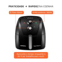 Fritadeira Sem Óleo Air Fryer 8L Mondial Preto - AFN-80-FB - 8