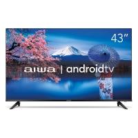 Smart TV AIWA 43” Android Full HD Borda Ultrafina HDR10 Dolby Áudio AWS-TV-43-BL-02-A - 1
