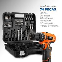 Parafusadeira e Furadeira com Impacto Mondial - PI-RH-01M