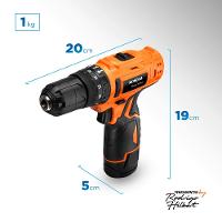 Parafusadeira e Furadeira com Impacto Mondial - PI-RH-01M - 5