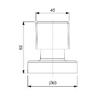 Acabamento Celite Basic Plus B.ref 1/2, 3/4 1 Cr B5004cbcrb - 2