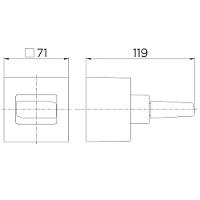 Acabamento Base Deca 1.1/4 e 1.1/2 Docol Next Cr 00644906 - 2