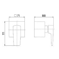 Acabamento Docol Base Deca 1.1/4 1.1/2 Lift Chrome 00812006 - 3