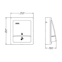 Acabamento Descarga Docol Square Salvagua Cromado 90004495006 - 4
