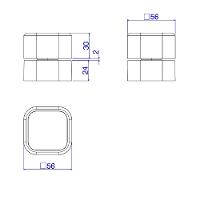 Acabamento De Gaveta Deca You Inox Até 1" 4900.inx105.pq - 3