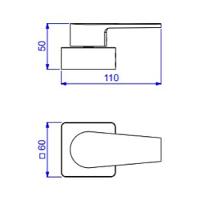 Acabamento Gaveta 1/2 3/4 e 1 Deca Level Cromado 4900.c26.pq - 2