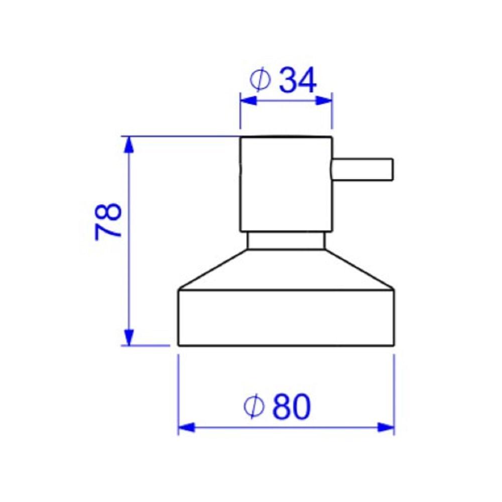 Acabamento Gaveta 1 1/4 e 1 1/2 Deca Link Cr 4900.c.gd.lnk - 2