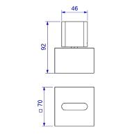 Acabamento Gaveta 1.1/4 e 1.1/2 Deca Polo Gold 4900.GL33.GD - 3