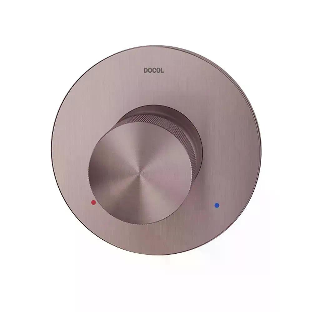 Acabamento Monocomando 1/2 Docol Mix&Match Cobre Esc 931269 - 1