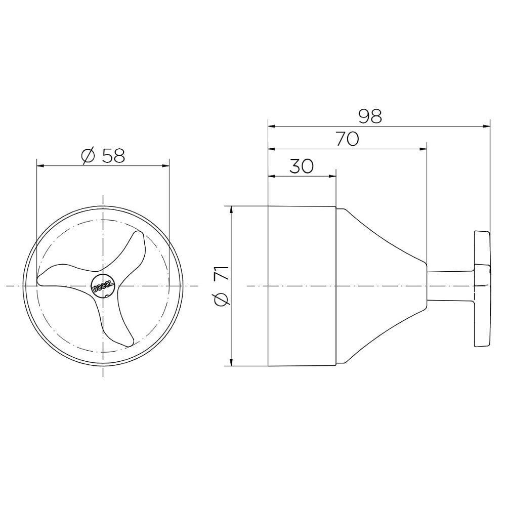 Acabamento Gaveta Base Deca 1.1/2 Docol Nova Pertutti 904306 - 4