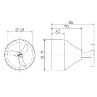 Acabamento Gaveta Base Deca 1.1/2 Docol Nova Pertutti 904306 - 4
