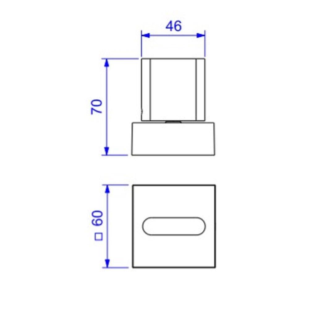 Acabamento Gaveta 1/2, 3/4 e 1 Deca Polo Cromado 4900.c33.pq - 2