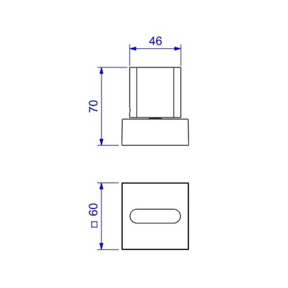 Acabamento Gaveta Deca Polo Até 1" Bl Matte 4900.bl33.pq.mt - 2