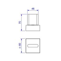 Acabamento Gaveta Deca Polo Até 1" Bl Matte 4900.bl33.pq.mt - 2
