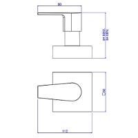 Acabamento Gaveta Gd Deca Level 1.1/4-1.1/2 4900.bl26.gd.mt - 3