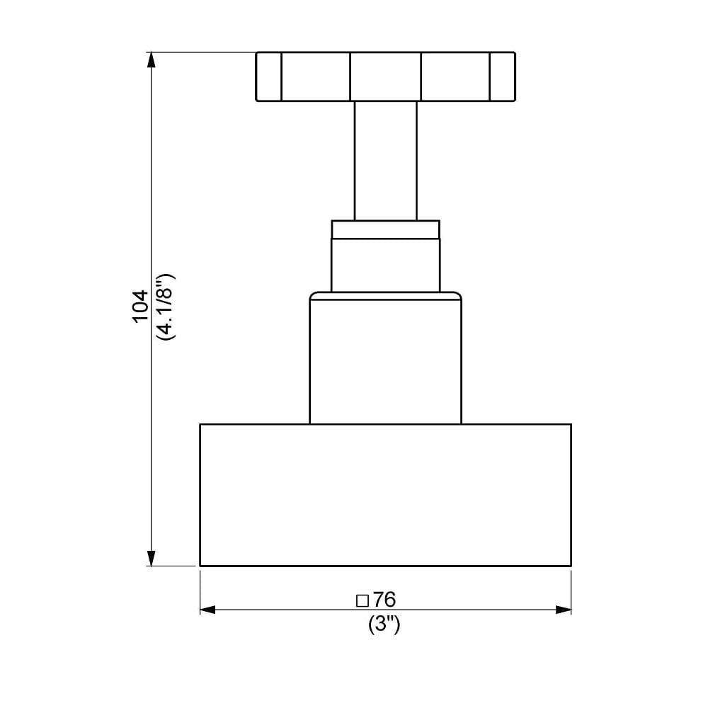 Acabamento Para Registro Perflex Even Base Deca Cr 11643610 - 2