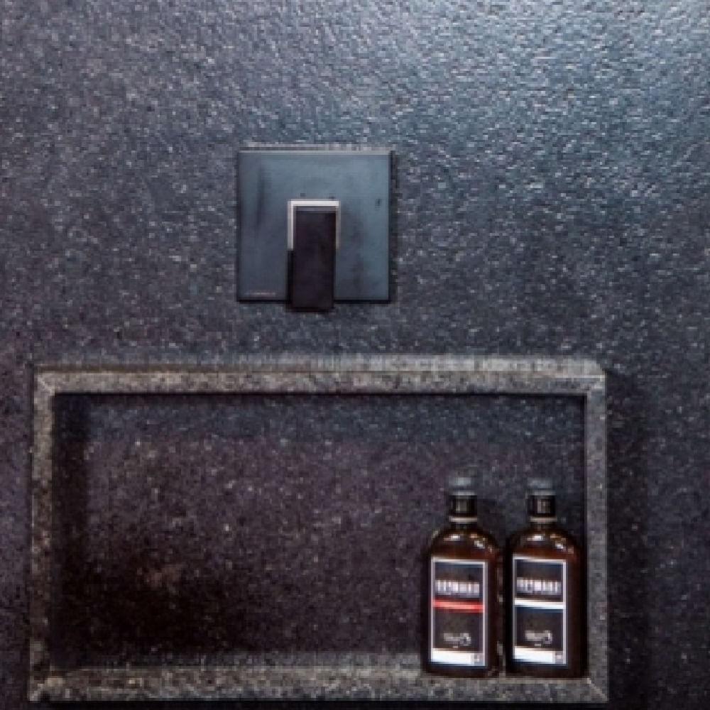 Acabamento Monocomando Chuveiro Lexxa B. Deca Black Lx4012b - 2