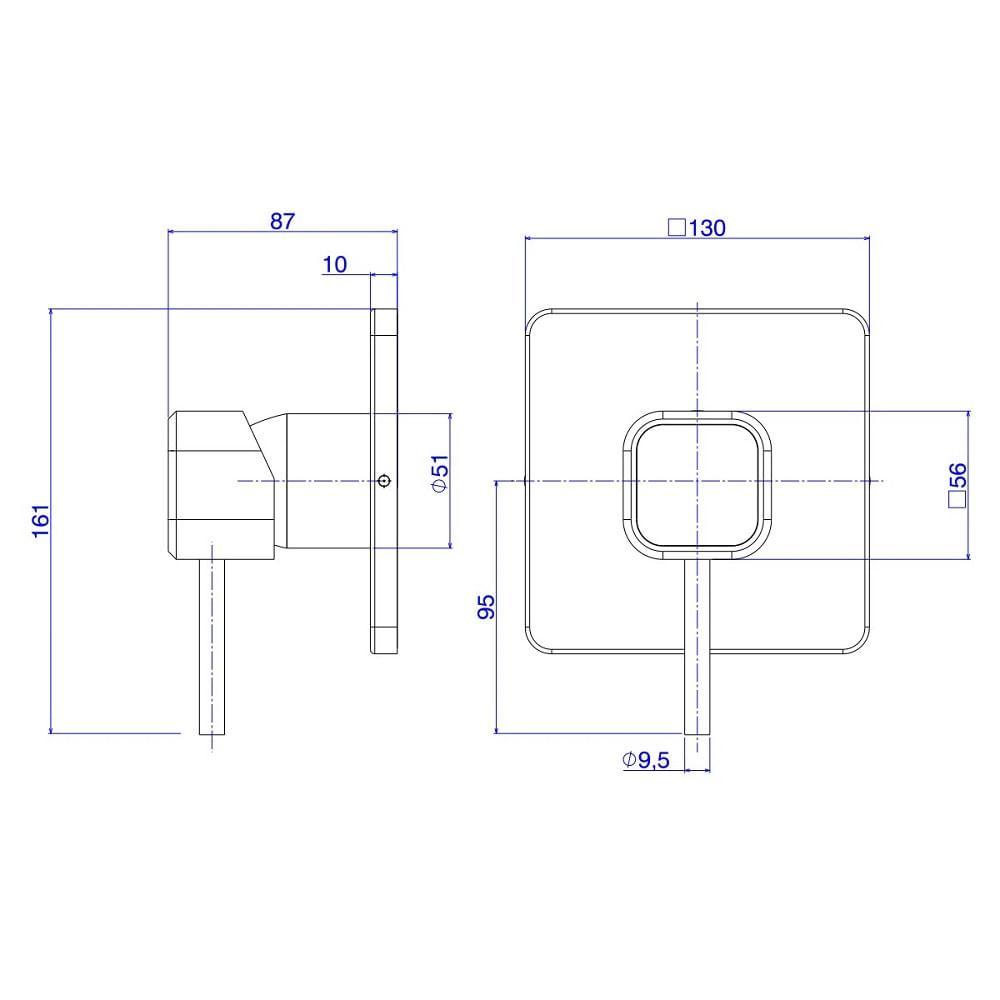 Acabamento Monocomando Chuveiro Deca You 4993.bl105.chu.mt - 3