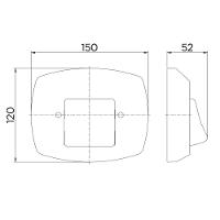 Acabamento Valvula Descarga Docol Classica Chrome 01500006 - 2
