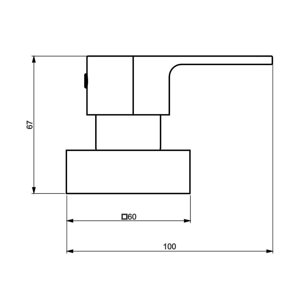 Acabamento Registro Perflex Led C76 Base Deca 11647510 - 2