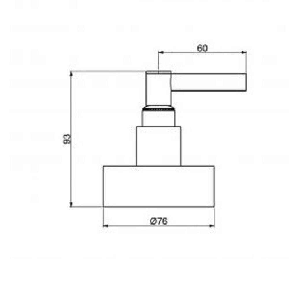 Acabamento Registro Perflex Mais Base Deca Cromado 11644310 - 2