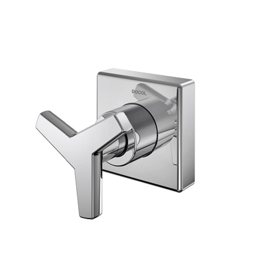 Acabamento Registro 1/2, 3/4 E 1 Docol City Cromado 00877106 - 1
