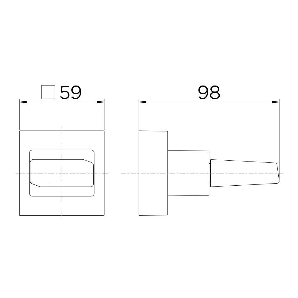 Acabamento Registro 1/2, 3/4 e 1 Docol Next Cromado 00651806 - 2