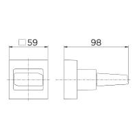 Acabamento Registro 1/2, 3/4 e 1 Docol Next Cromado 00651806 - 2