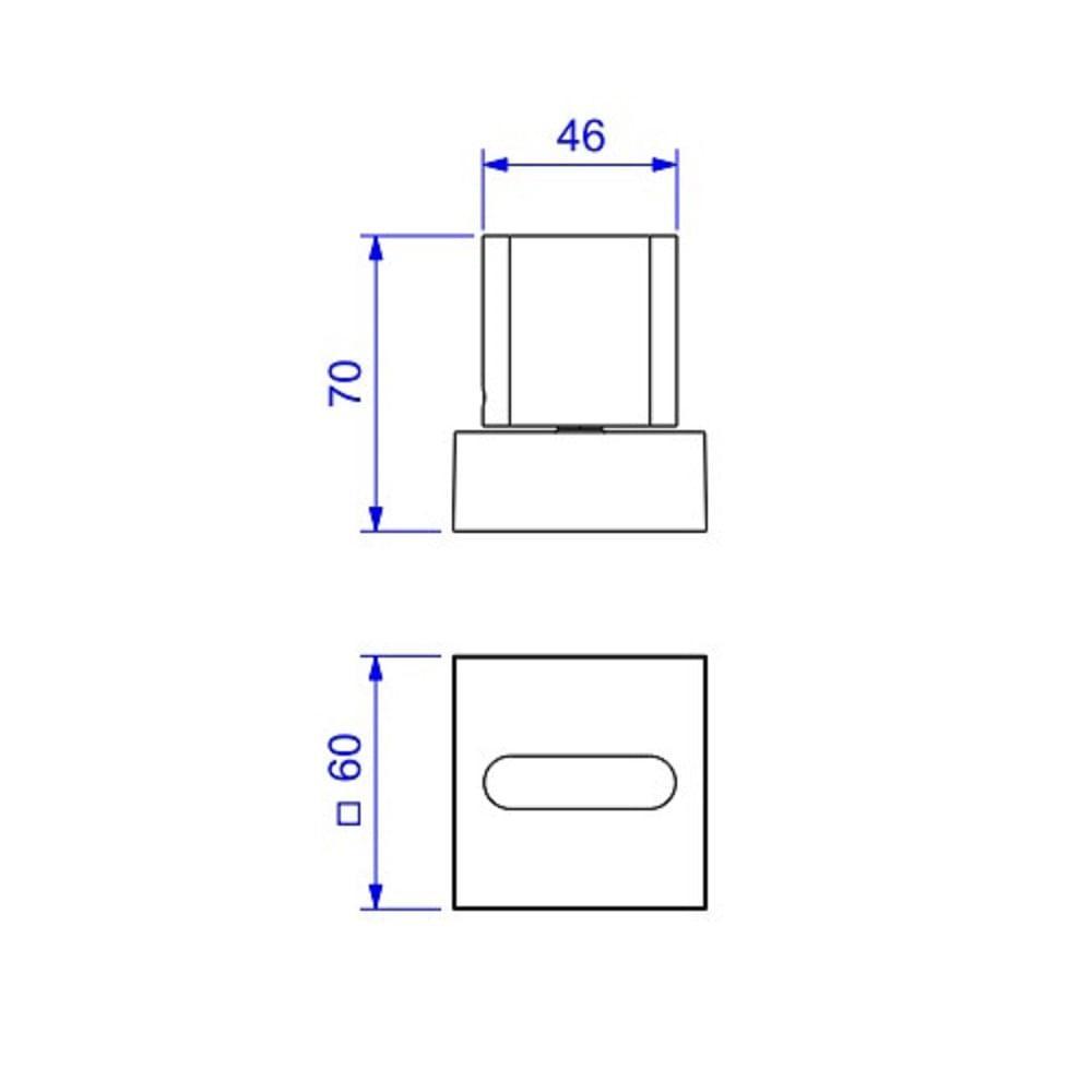 Acabamento Pressão Deca Polo Até 1" Bl Matte 4916.bl33.pq.mt - 3