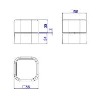 Acabamento Pressão Deca You 1/2 3/4 Bl Mt 4916.bl105.pq.mt - 2