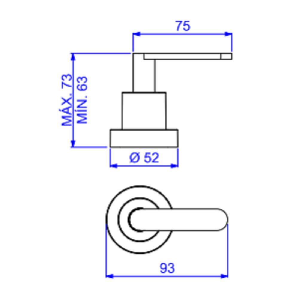 Acabamento Pressão 1/2 3/4 Mmv Deca Flex Plus 4916.c21.pq - 2