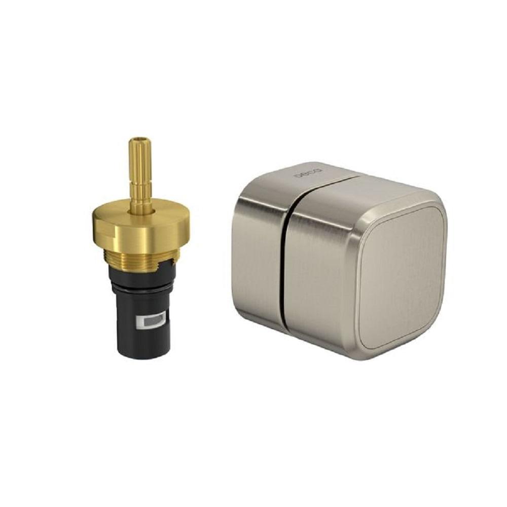 Acabamento Pressao Quadrada Deca You Inox 4916.inx105.pq - 1