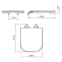 Assento Poliester Deca Axis/quadra ÉBano Fosco Ap.217.bl.94 - 4