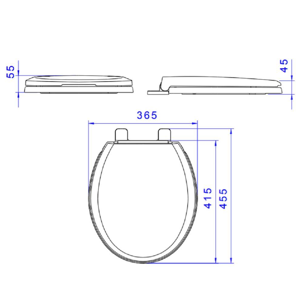 Assento Deca Slow Close Ravena/studio/targa/izy Ap.165.17 - 3