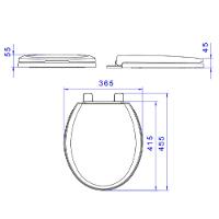Assento Deca Slow Close Ravena/studio/targa/izy Ap.165.17 - 3