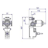 Base Monocomando 4 Vias Com Unico Comando Deca 4494.000 - 2