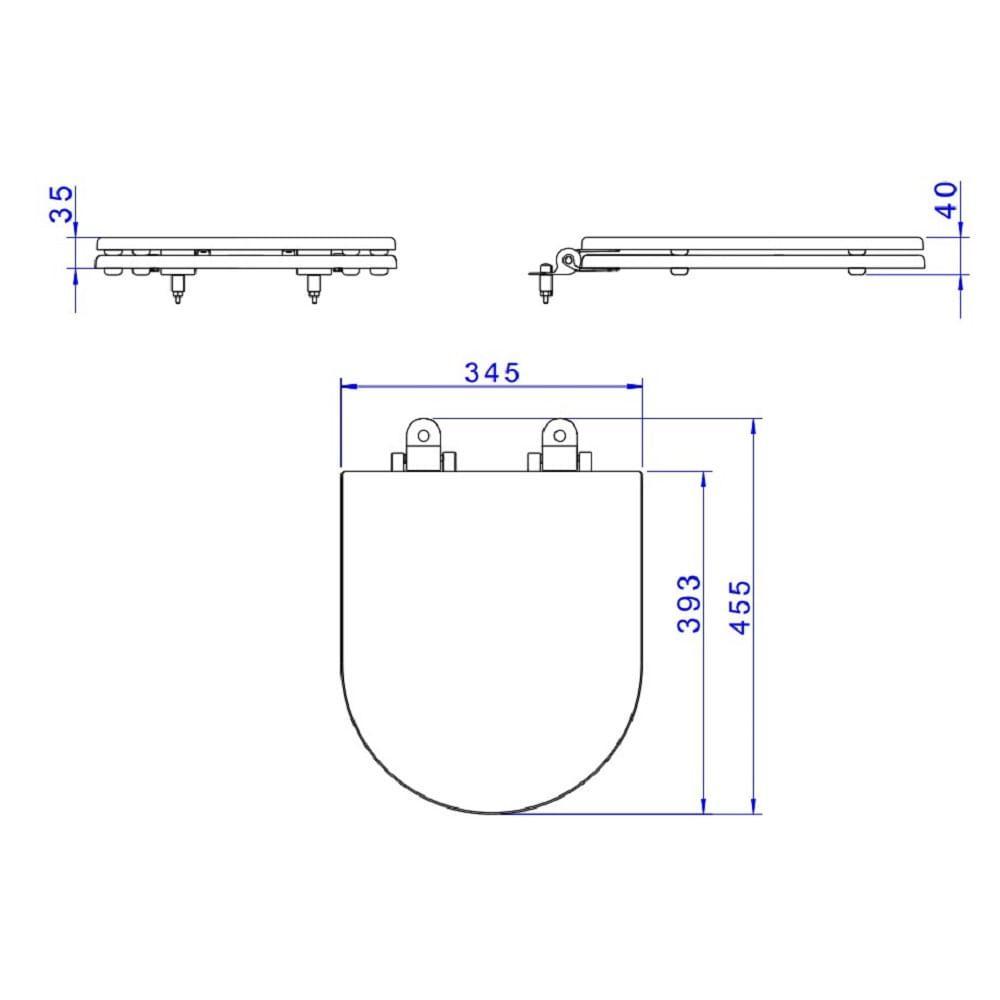 Assento Slow Close Deca Carra/Duna/Lk/Level/Nuo Ap.237.br.17 - 2