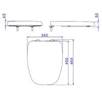 Assento Sanitario Deca Slowclose Monte Carlo Br Ap.816.17 - 3