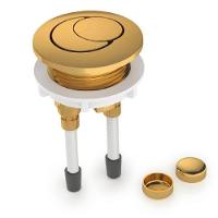 Botao De Acionamento 3/6 Litros Dourado Roca 3969110004100 - 1