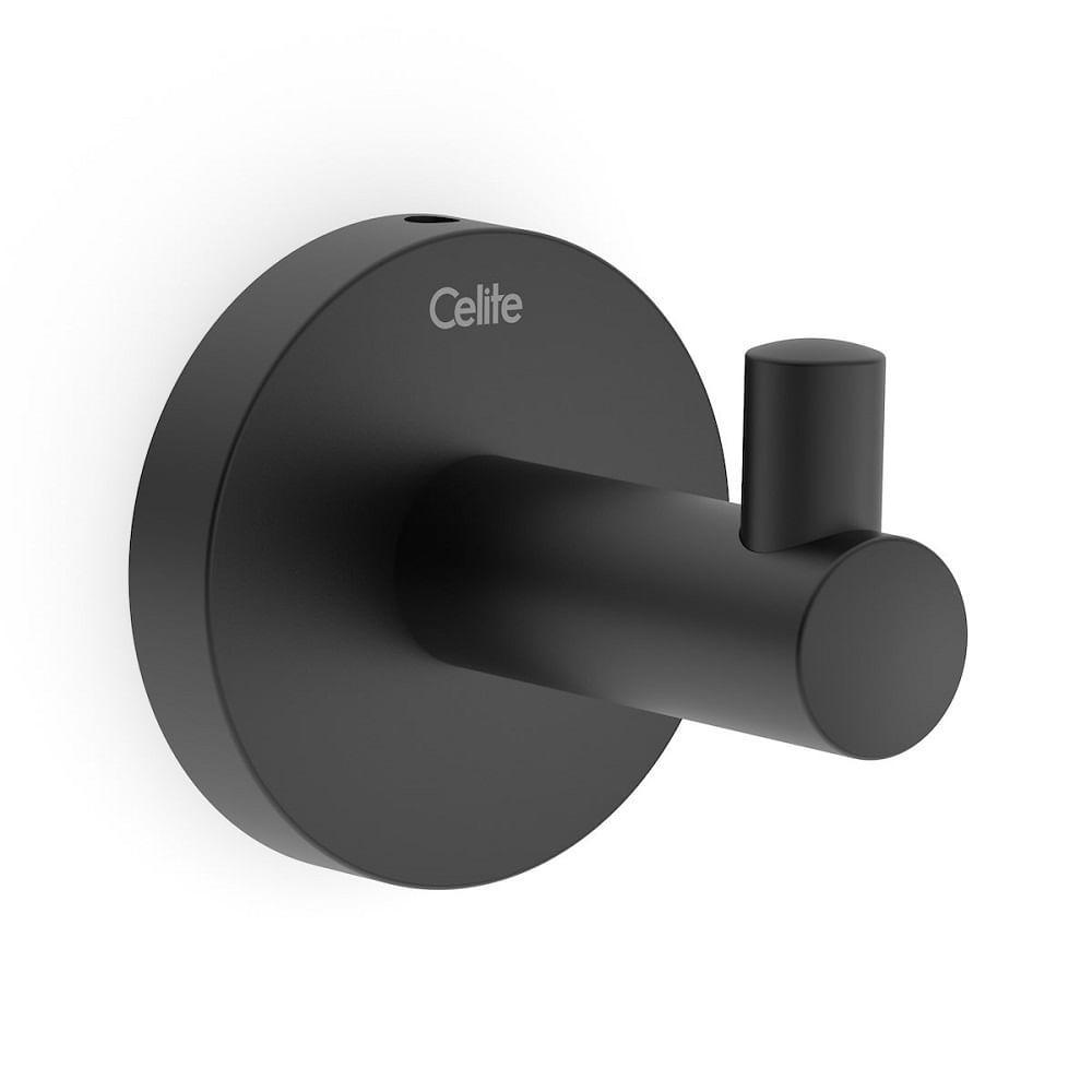 Cabide Banheiro Celite New City Preto Matte B5004e70r0 - 1