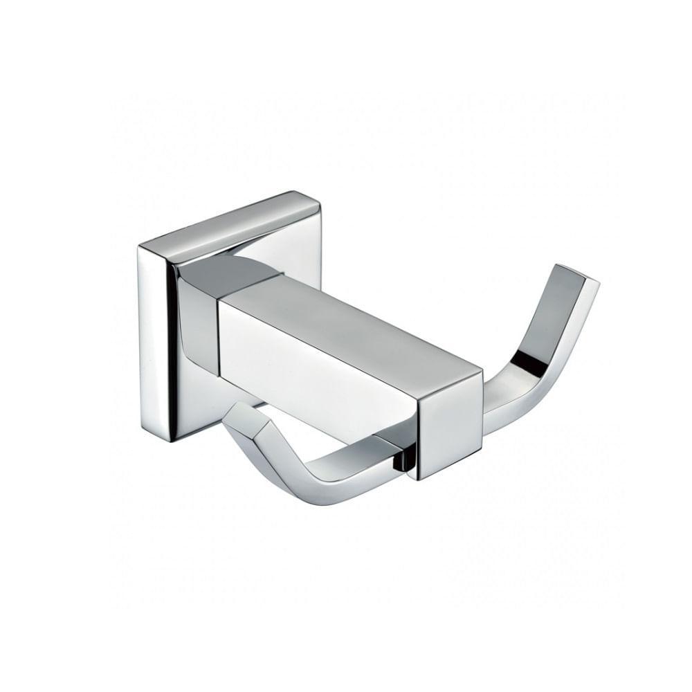 Cabide Banheiro Duplo Incepa Neo Thema Cromado B8001i2cr0 - 1