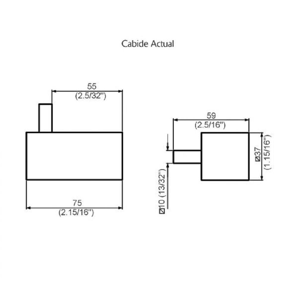 Cabide Para Banheiro Perflex Actual Cromado 12126010 - 2