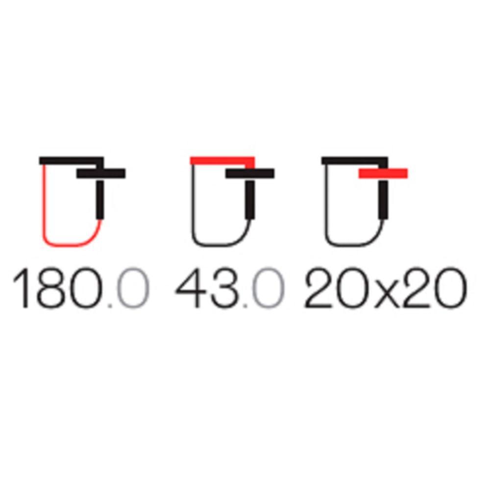 Chuveiro Lexxa Quadrado Com Desviador Rose Gold Lx4107rg - 2