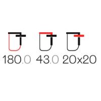 Chuveiro Lexxa Quadrado Com Desviador Rose Gold Lx4107rg - 2