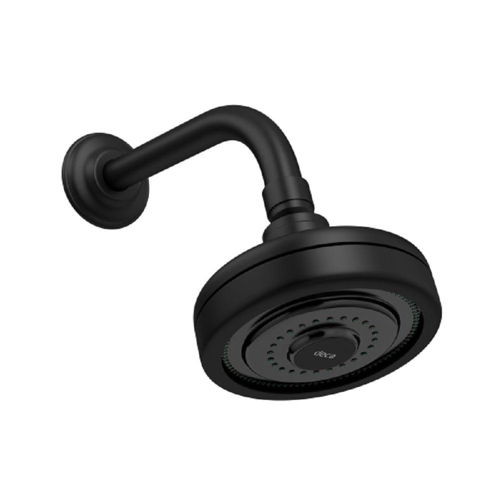 Chuveiro Deca C/tubo Parede Acqua Plus Bl Mt 1990.bl.std.mt - 1