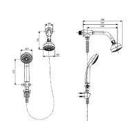 Chuveiro Celite Smart 8cm C/ Desviador E Ducha Cr B5015cmcrb - 2