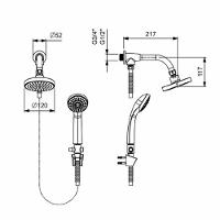 Chuveiro Com Desviador e Ducha Celite Basic Cr B5027c7crb - 3