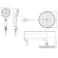 Chuveiro Com Desviador Deca Flex Max Black Mt 2085.bl.des.mt - 3